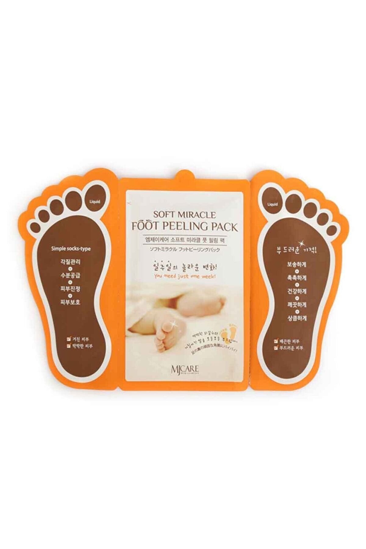 Mjcare Miracle Foot Peeling Pack