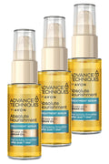 Avon Advance Techniques Nourishing Hair Serum with Argan Oil 30 ml Set of Three