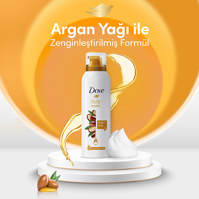 Dove Foam Shower Gel Argan Oil 200 ml x Derby Lady Blade