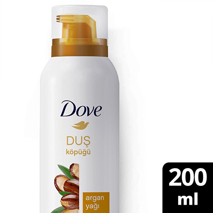 Dove Foam Shower Gel Argan Oil 200 ml x Derby Lady Blade