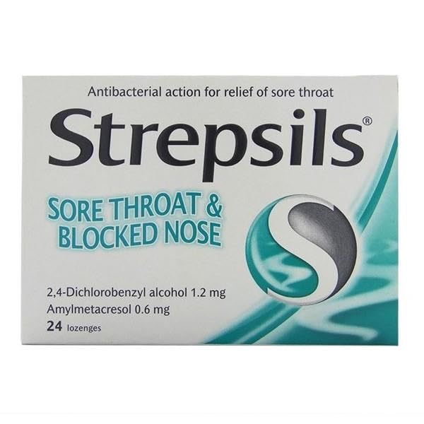 Strepsils Menthol 24 Lozenges Pack of 2