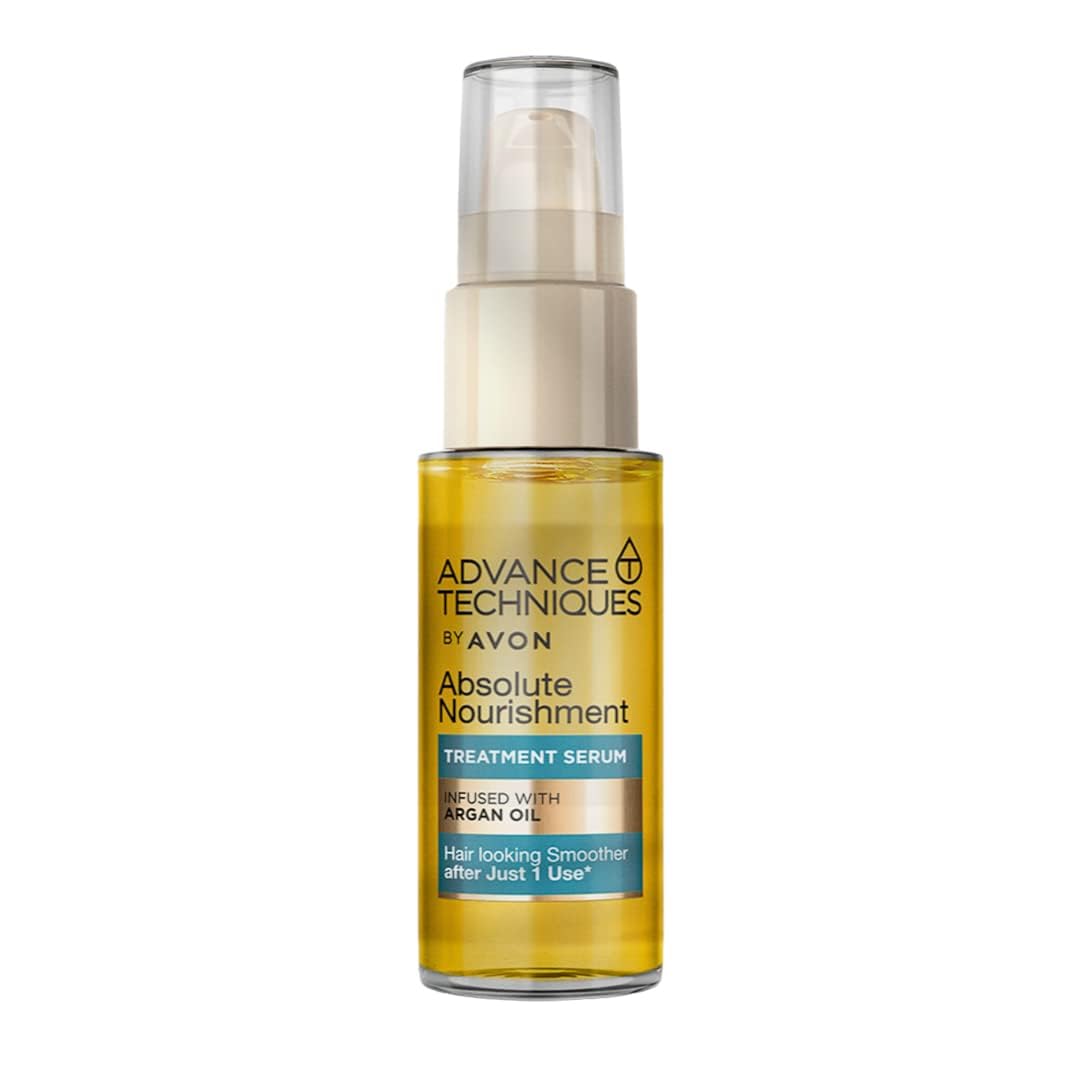Avon Advance Techniques Nourishing Hair Serum with Argan Oil 30 ml Set of Three