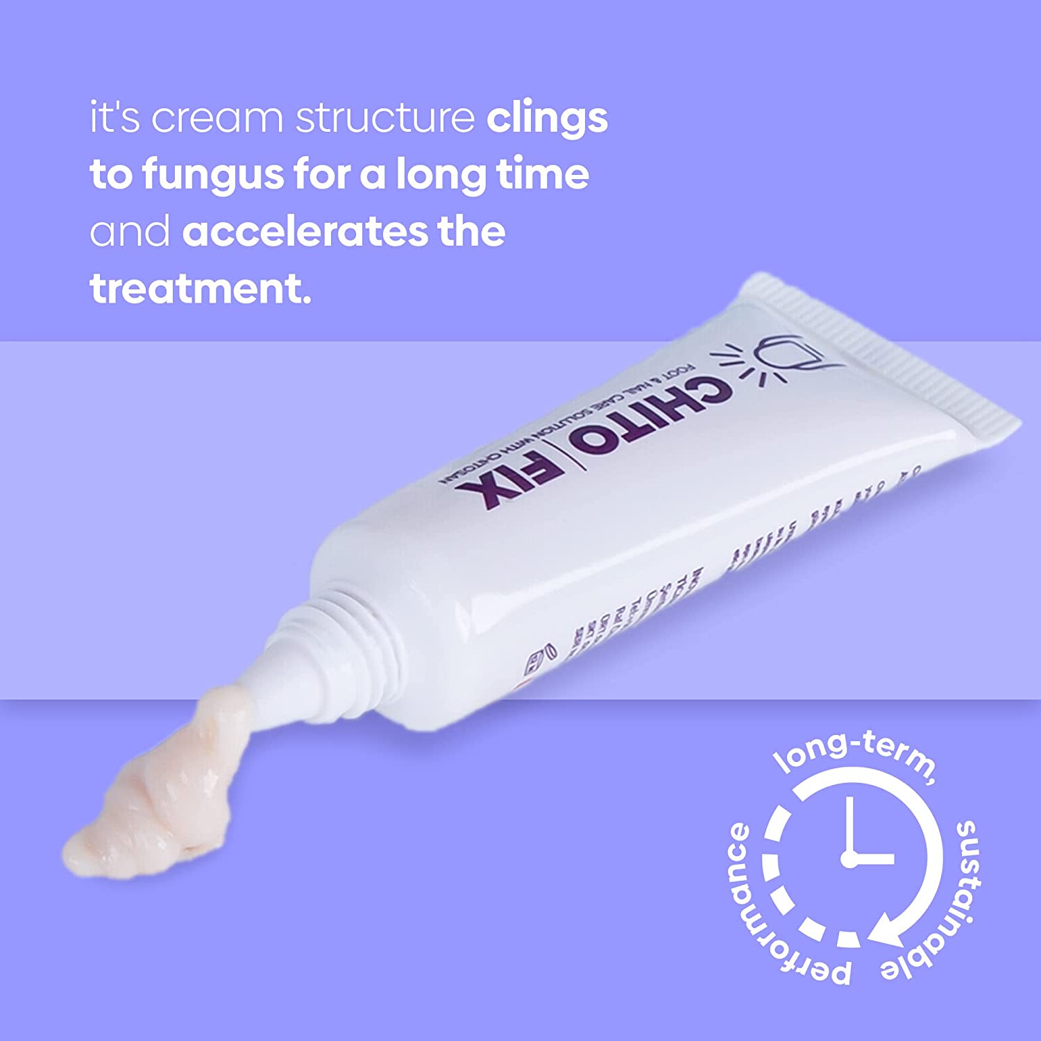 Chitofix Nail Care Cream with Chitosan - Extra Strength Formula for Toenail and Fingernail