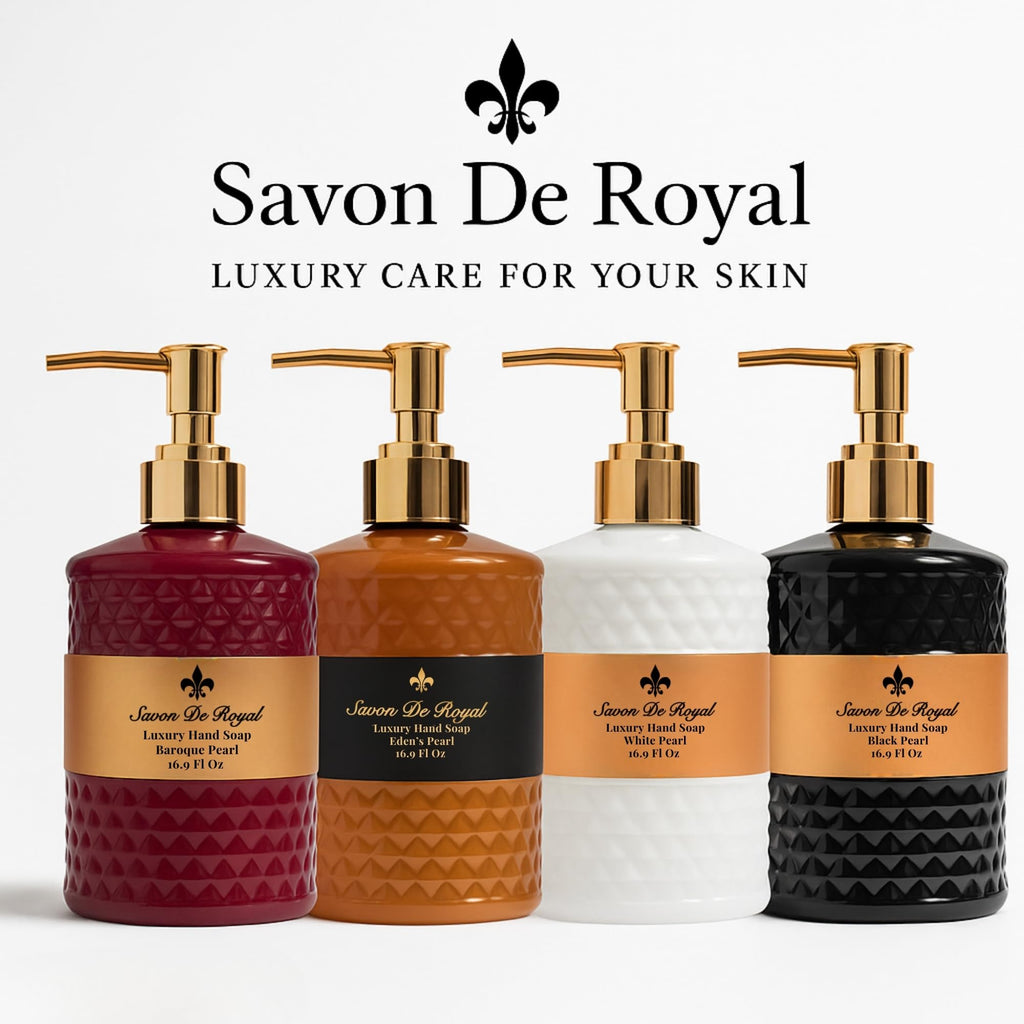 Savon De Royal Black Pearl Liquid Hand Soap - Liquid Hand Wash