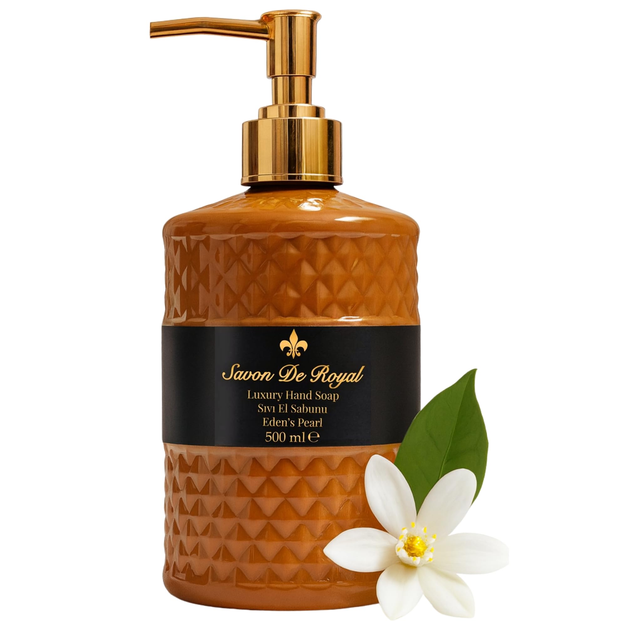 Savon De Royal Black Pearl Liquid Hand Soap - Liquid Hand Wash