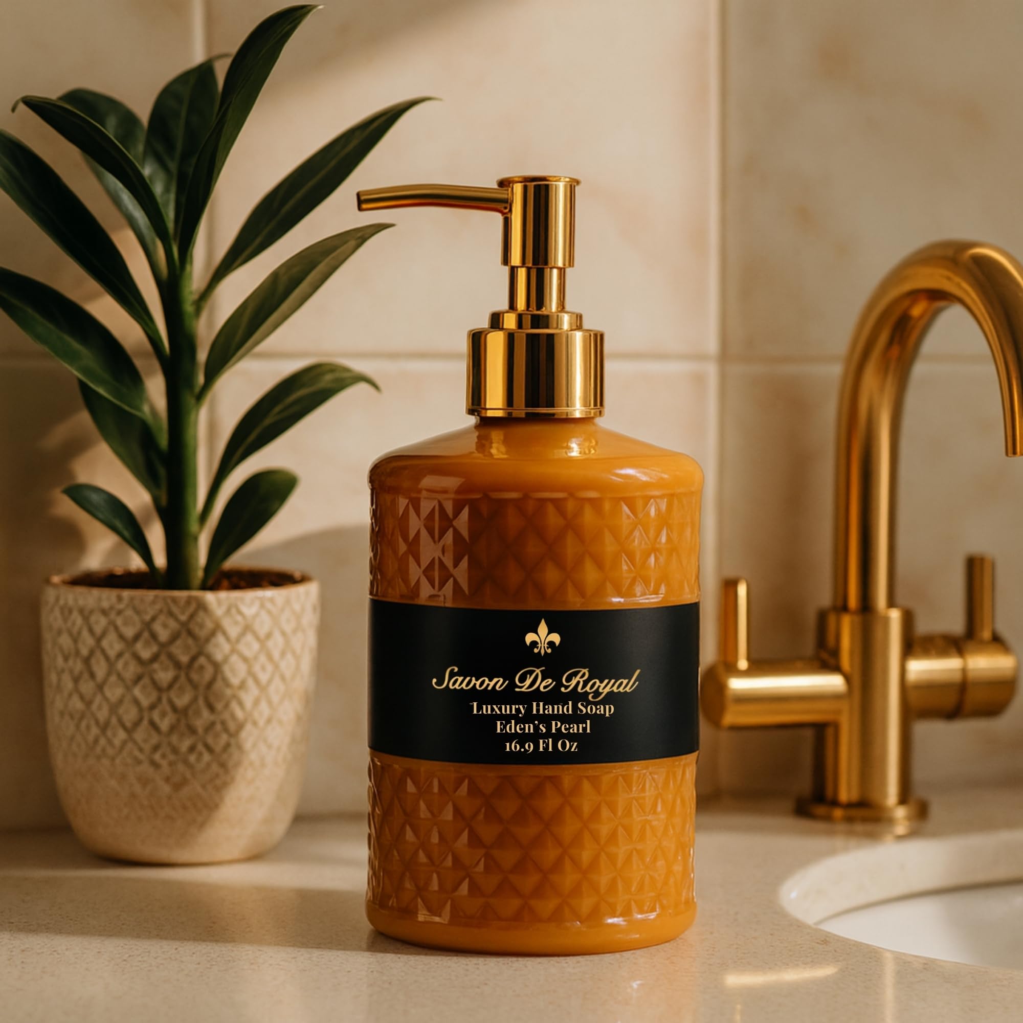 Savon De Royal Black Pearl Liquid Hand Soap - Liquid Hand Wash