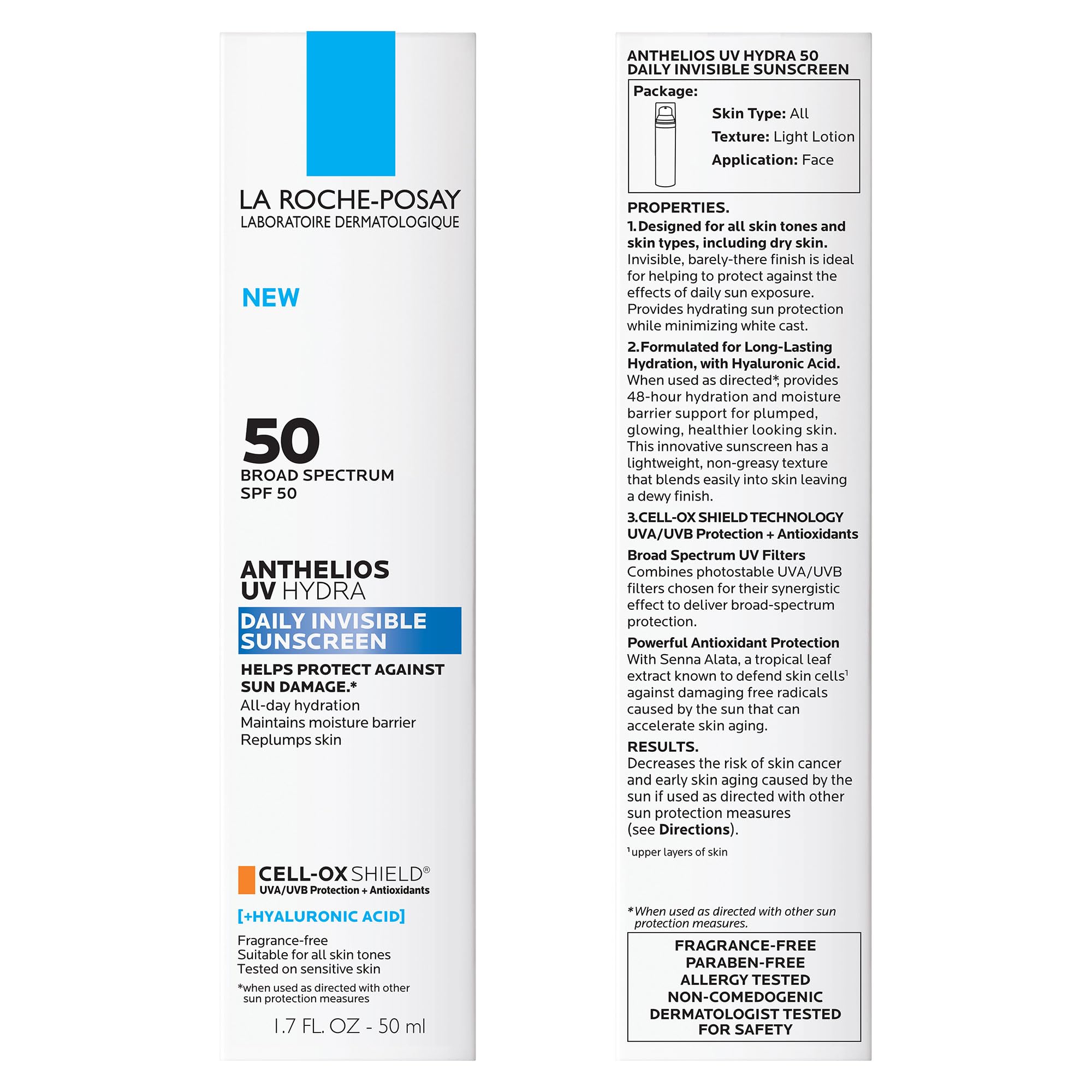La Roche-Posay Anthelios Uvmune 400 50 Factor Sunscreen 50 ml