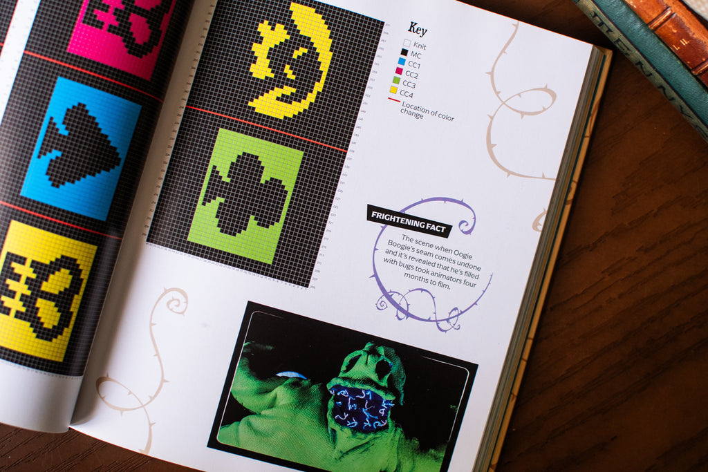Disney Tim Burton's The Nightmare Before Christmas: The Official Knitting Guide to Halloween Town and Christmas Town
