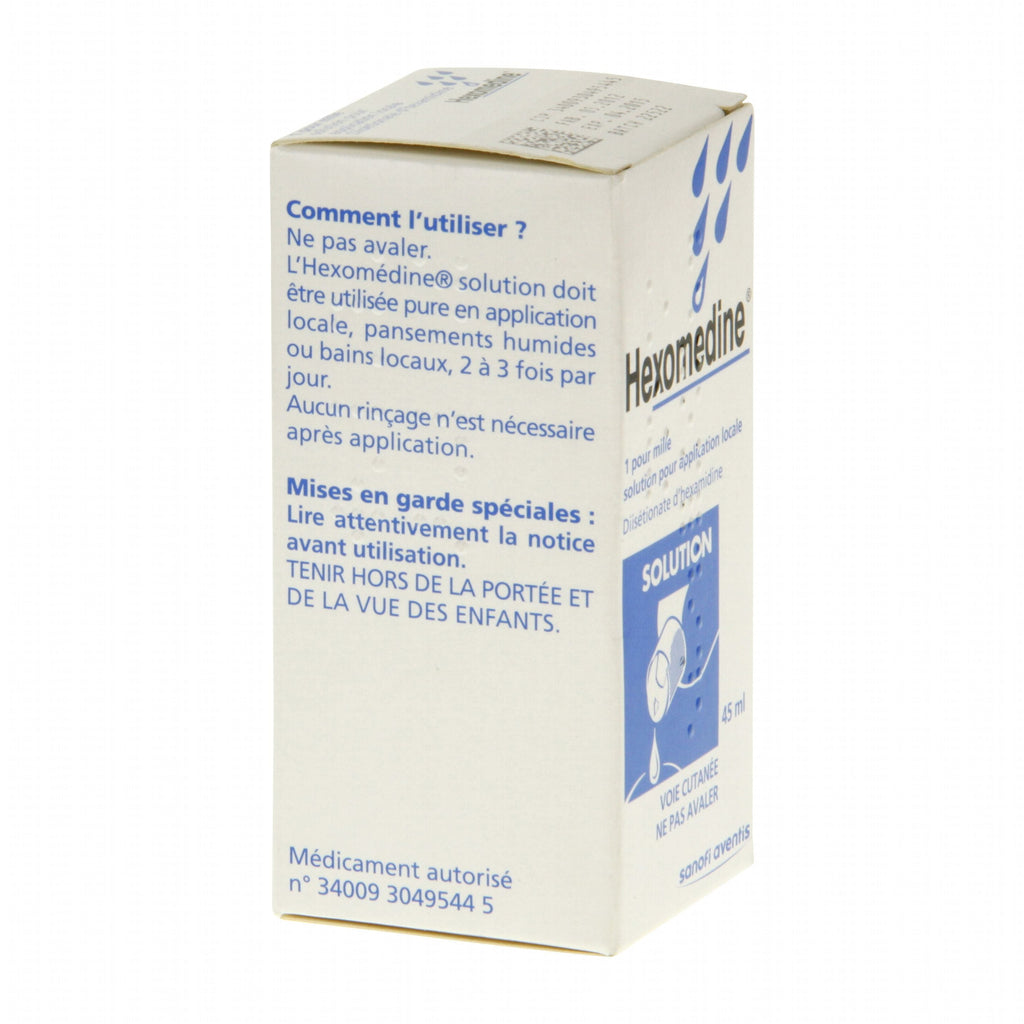 Hexomedine Antiseptic Solution for Cuts, Blemishes & Acne