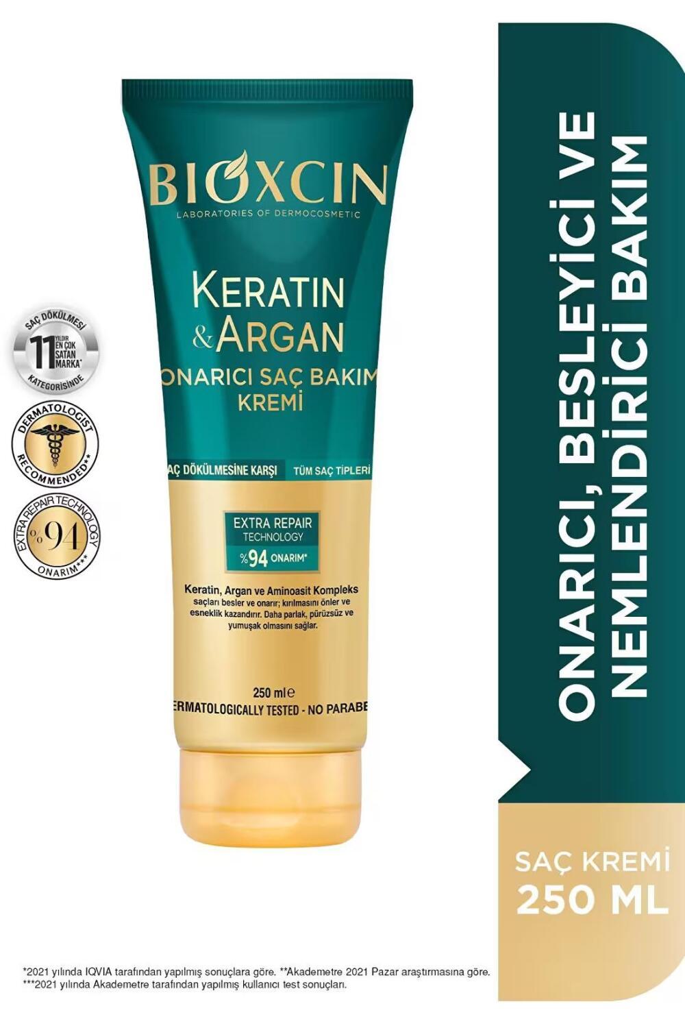 Bioxcin Keratin & Argan Repair Hair Cream