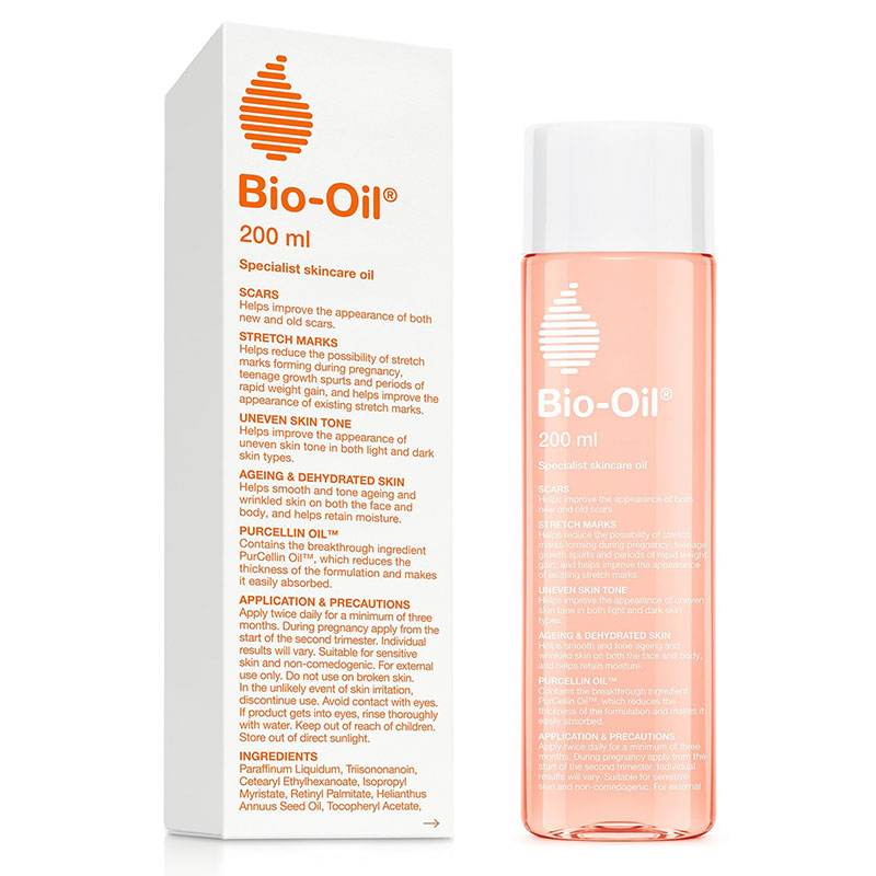 Bio-Oil Anti Stretch Mark & Moisturizing Skin Care Oil 200 ml
