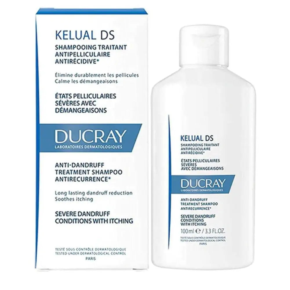 Ducray Kelual DS Anti-Dandruff Treatment Shampoo 100 ml