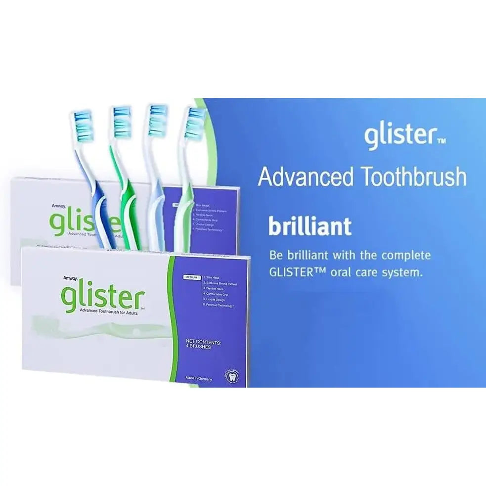 Glister Advanced Toothbrush (4 Brushes)
