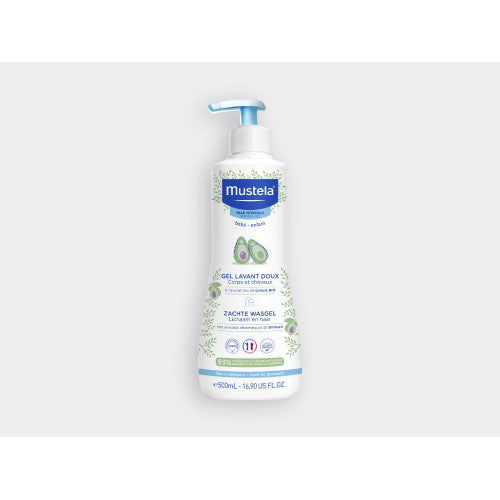 Mustela Gentle Organic Avocado Body and Hair Wash