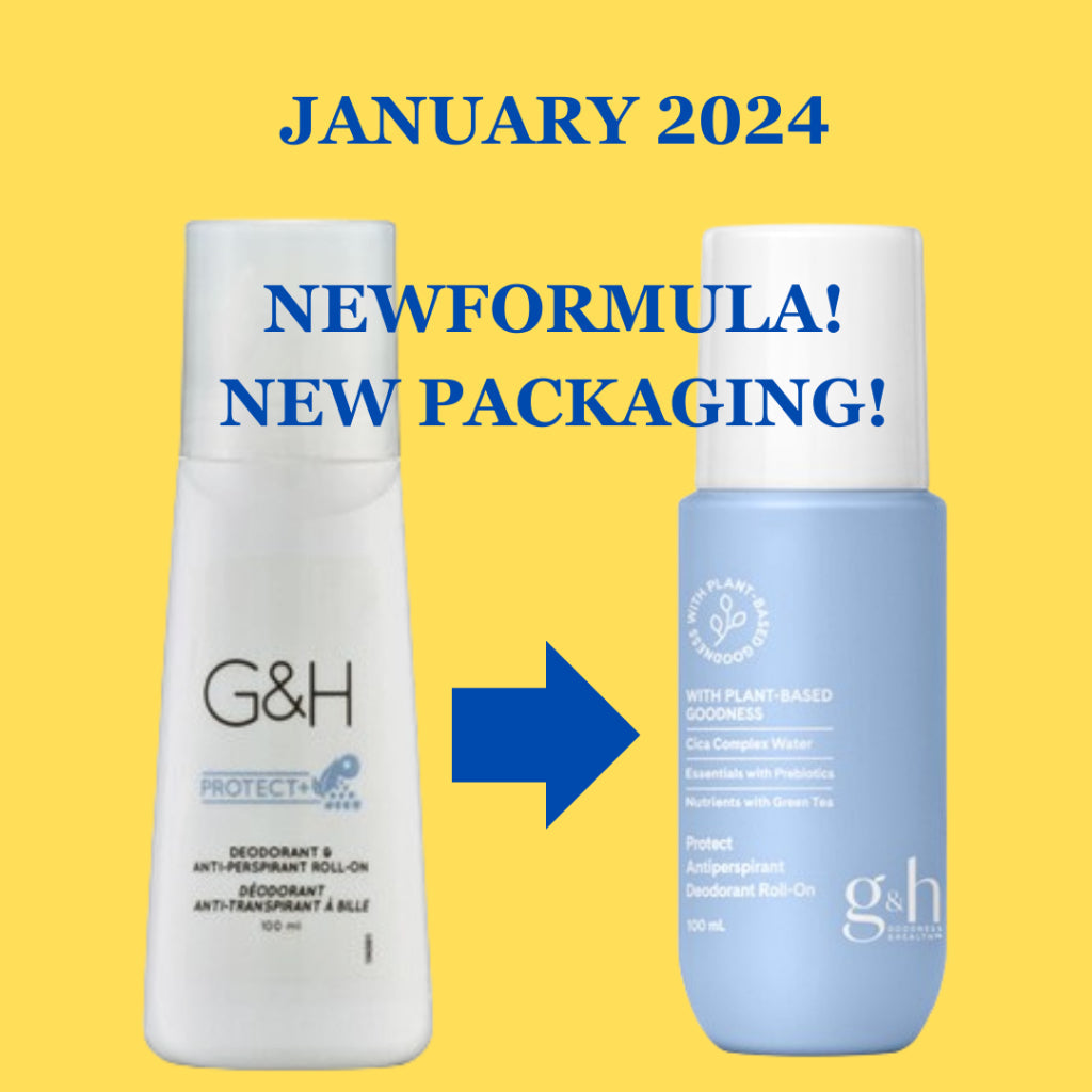 3 bottle G&H Protect+ Deodorant & Anti-Perspirant Roll-On size 100 ml.