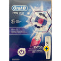 ORAL-B PRO 750 3D WHITE+ BONUS RECHARGEABLE TOOTHBRUSH + TRAVEL CASE