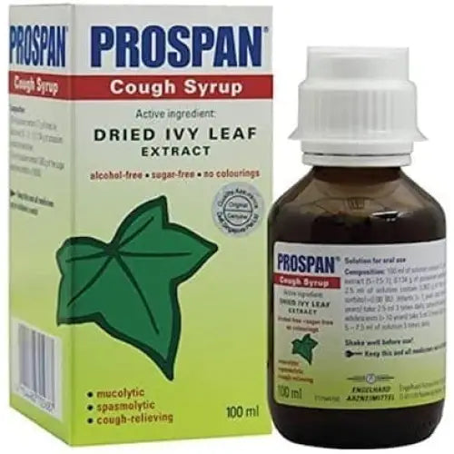 Prospan Cough Syrup - 100ml CHESTY Cough Relief & Mucus Relief