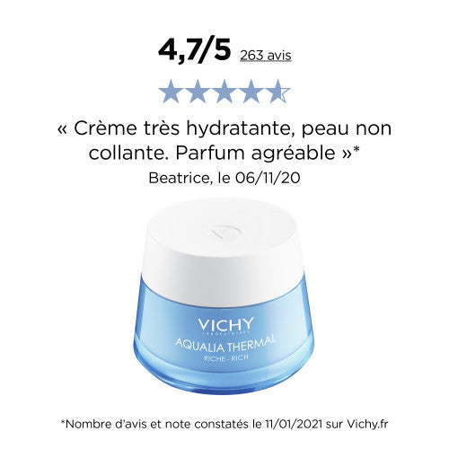 Vichy Aqualia Thermal Rich Hydrating Cream