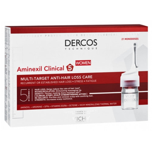 Vichy Dercos Aminexil Clinical 5 Women Hair Loss Treatment
