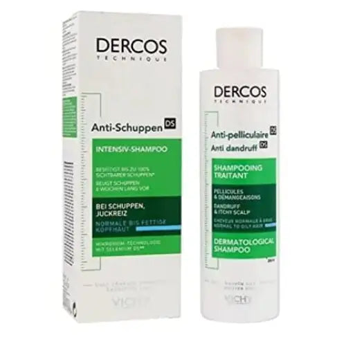 Vichy DERCOS Anti-Dandruff DS Shampoo for Normal to Oily Hair 200ml