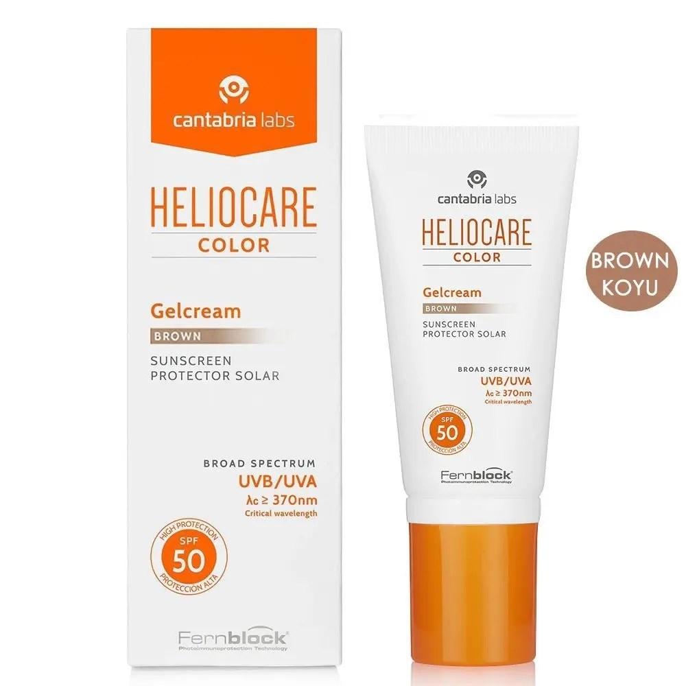 Heliocare Color Gelcream Brown SPF 50 (High Protection)